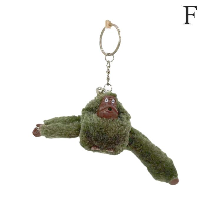 จี้ตุ๊กตา-แขนยาว-monkey-ลิงอุรังอุตัง-พวงกุญแจ-ตุ๊กตาห้อยจี้-s8p5