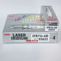 Original-genuine☈✻▬ NGK iridium platinum spark plug IFR7U-4D is suitable for CNG LNG LPG traction container truck series