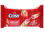 Bánh Quế Kem Cosy Vị Dâu Gói 117.6g