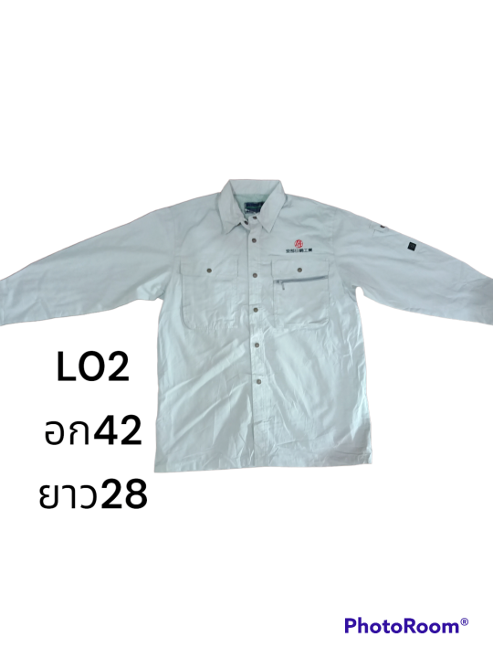 เสื้อเชิ้ตใส่ทำงาน-เสื้อช้อปใส่ทำงาน-เซตผ้าบาง-สินค้าจากญี่ปุ่น-l01-l08