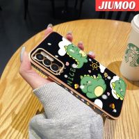 เคส JIUMOO สำหรับ Tecno Pova 3 Pova Neo Pova Neo2 Pova 4 Pro เคสน้อยน่ารักการ์ตูนมอนสเตอร์กันกระแทกสุดหรูขอบเคสโทรศัพท์ลายปลอกซิลิโคนเลนส์กล้องถ่ายรูปป้องกันคลุมทั้งหมดเคสนิ่ม