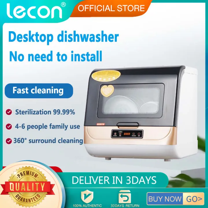 Lecon Inligent automatic dishwasher dishwasher sterilizer and desktop