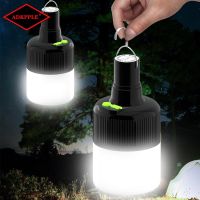Portable Lantern USB Rechargeable Hanging Tent LED Light Dimmable Light Garden BBQ Lamp Outdoor Hiking Camping Emergency Lantern