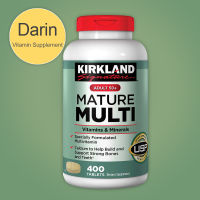 Kirkland Signature Adult 50+ Mature Multi Vitamins &amp; Minerals, 400 Tablets