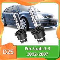 Roadsun หลอดไฟไฟหน้าซ่อนแบบซีนอนรถยนต์ D2s 35W เหมาะสำหรับ Saab 9 3ปี2002 2003 2004 2005 2006 2007ไฟหน้ารถอัตโนมัติ