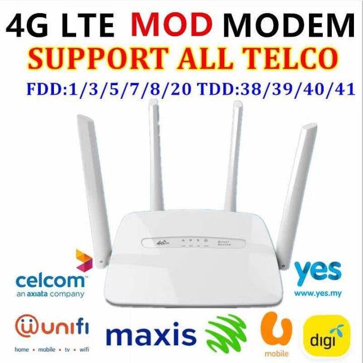 [Ready Stock]Modified / Unlocked Unlimited Data Hotspot WIFI CPE 4G LTE