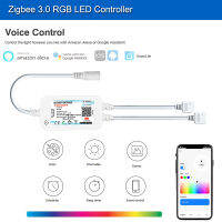 Zigbee 3.0 DC24V COB RGB LED Strip RA90 High Density Flexible LED Lights 630ledsm Home Decor for SmartthingsTuya ZigbeeHu-e