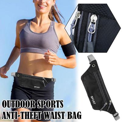 Outdoor Sports Waist Bag Anti-close-fitting Multi-functional Stealing Oblique Waist Cross Leisure Mobile Phone Bag Bag Bag B1E6