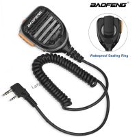 Baofeng ไมโครโฟนลำโพงกันน้ำ PTT,สำหรับ UV-5R BF-888S UV-82 UV-10R UV-S9บวก UV 13 Pro วิทยุสองทางไมค์ลอยพอร์ต