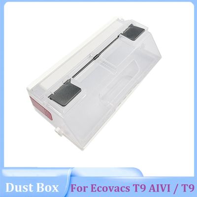 Dust Box for Ecovacs Deebot Ozmo T9 AIVI Automatic Dust Collection T9 Dust Bin Box Replacement Vacuum Cleaner Parts