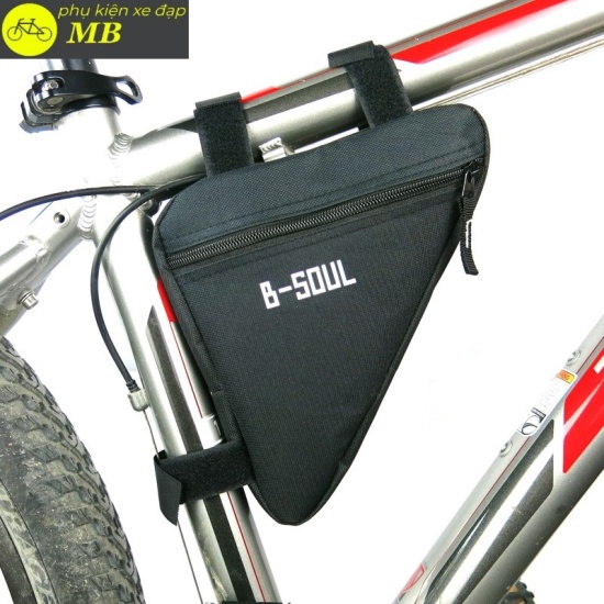 Túi treo khung xe đạp-túi tam giác bsoul siêu rẻ nhiều màu tui03 - ảnh sản phẩm 1