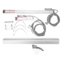 2PCS High Precision DRO Linear Scales for JCS900-2AE/JCS900-3AE Digital Readout 300mm and 600mm stroke