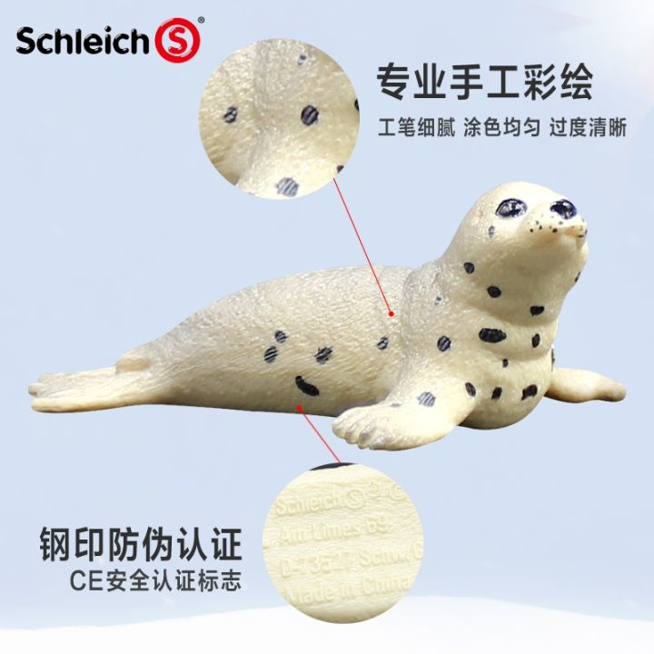 2018-new-german-sile-schleich-animal-model-sile-seal-marine-life-small-seal-toy