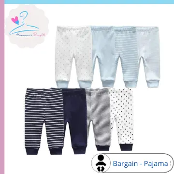 HB 6 PCS Bargain Assorted Bundle Set Pajamas Unisex Newborn Infant Baby Boy  and Girl Soft Cotton Pajama Bottom Pants Jogger Clothes for Kids Boys and  Girls Toddler Leggings Age Size 6