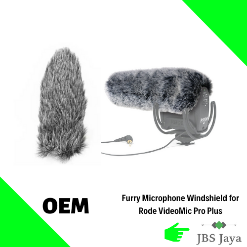 Furry Microphone Windshield Wind Cover Muff for Rode VideoMic Pro Plus