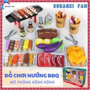 HCM-Nhiều Mẫu Bộ Đồ Chơi Nướng BBQ 55 Món, Bộ Dụng Cụ Nấu Ăn Nhà Bếp 41