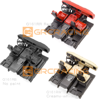 อะไหล่การตกแต่งภายในเบาะรถยนต์จำลองสำหรับตีนตะขาบ RC รถ1/10คัน TRX4อุปกรณ์อัพเกรดลุยบร็อนโก