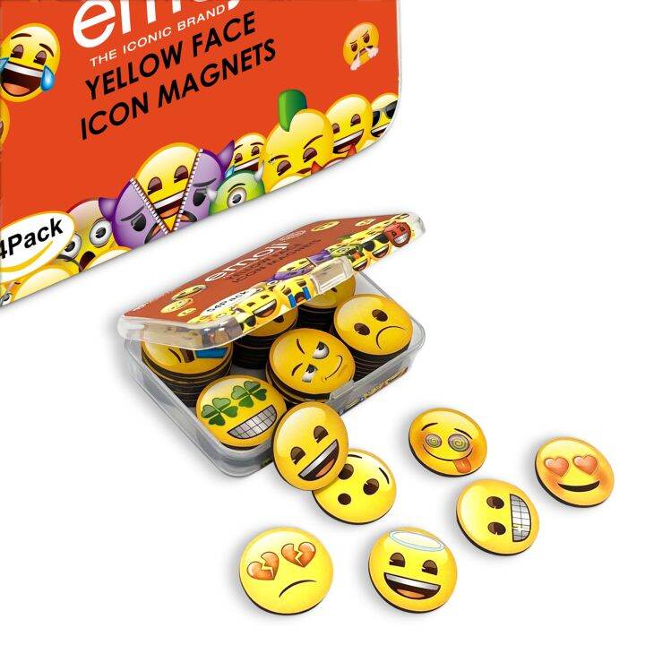 50pcs-emoji-refrigerator-magnet-funny-fridge-magnet-for-whiteboard-locker-kitchen-school-office-ideal-gifts-for-kids-boys-girls