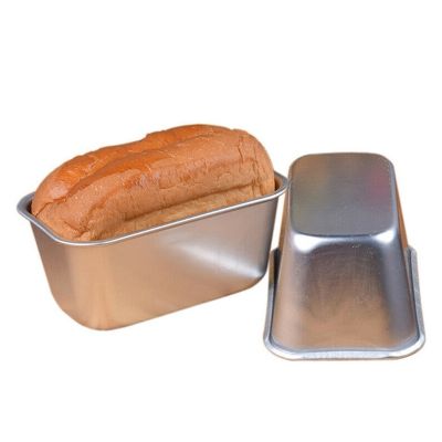 Metal Cake Mold Rectangular Alloy Bread Pan Toast Bread Mold Cake Tray Mould Non-stick Baking Tools