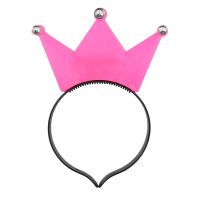 1pcs LED Flashing Diadem Crown hair band Christmas Birthday Party Prince Princess King Decoration