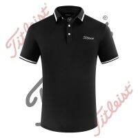 [Titleist] Mens Golf Classic Short-Sleeved T-Shirt Summer Sports POLO Shirt Tit4244245 LT8H