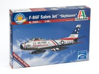 พลาสติก โมเดล ประกอบ ITALERI สเกล1/48 F - 86F SABRE JET “Skyblazers”