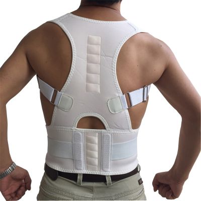 Magnetic Therapy Adult Back Corset Shoulder Lumbar Posture Corrector Bandage Spine Support Belt Back Support Posture Correct