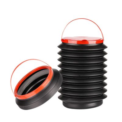 hot【DT】 Car Trash Bin Multifunctional Retractable Storage Outdoor Fishing Folding Can