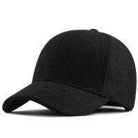 Adult Large Size Full Closed Wool Hat Big Head Men and Women Plus Size Fitted Felt Baseball Cap 56-60cm 61-68cm