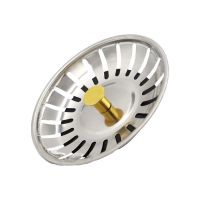 【hot】！ 1Pcs Strainer 79mm Basin Sink Drainer Leach Basket Waste Plug Stopper Filter