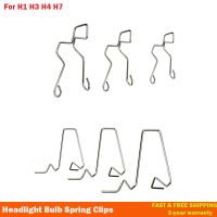 6pcs Headlamp Headlight Dip Dipped Beam Head Lamp Bulb Retaining Spring Clip Clamp Steel For H1 H3 H4 H7 5ZHSFULLKIT