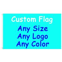 FLAGLAND Customize Any Pattern Color Size Logo Flag Banner Printing Decoration (company Advertising Sports Outdoor Logo) 3x5Ft