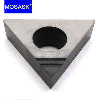 MOSASK 1pcs TCGT PCD1 Copper And Aluminum Finish Machining Tungsten Cemented Carbide Inserts