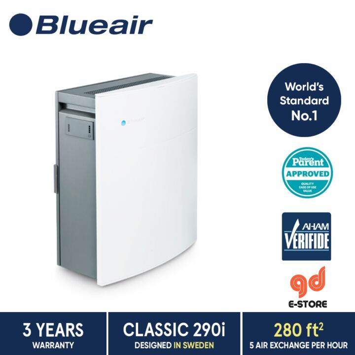 Blueair Air Purifier Classic 290i with DualProtection Filter For