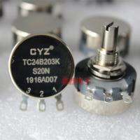 แบบดั้งเดิม/แบบ2022☞RV24YN20S B203คุณภาพสูง Potentiometer TC24B203K ความถี่ตัวแปรความเร็วความต้านทานความแม่นยำวงกลมเดี่ยว