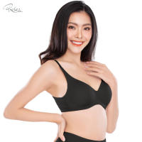 Presea  บราไร้โครงเนียนเรียบไร้ตะเข็บ Smooth Seamless bra สีดำ MA1511