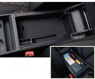 Car Armrest Storage Center Console Organizer Container Holder for Superb 2016 2017 2018 Accessories