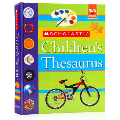 Xuele childrens English synonym dictionary English original edition scholastic children S Thesaurus hardcover full-color illustration student vocabulary learning word dictionary has more than 500 central words and 2500 synonyms