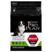 Proplan Puppy medium  healthy growth &amp; development ลูกสุนัขพันธุ์กลาง หลังหย่านม-1ปี 2.5 kg.