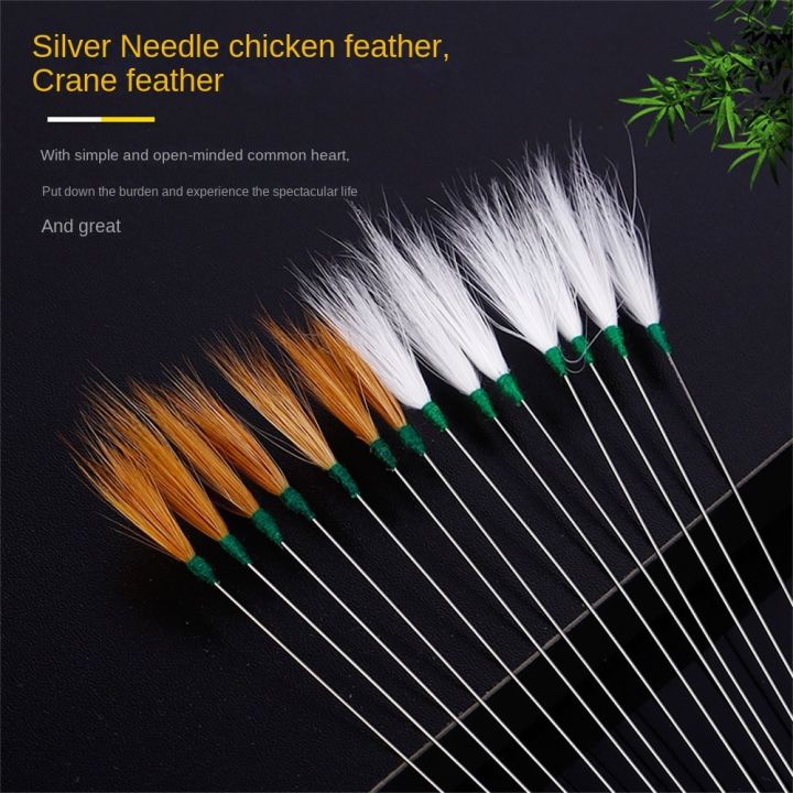 20pcs-chicken-feather-earpick-wax-remover-silver-needle-curette-adult-ear-massage-tools-cleaner-stick-health-care-ear-pick-tools