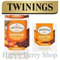 ⭐ Twinings ⭐Soothe ชาช่วยย่อยอาหาร ชาทไวนิงส์ ชาสมุนไพรสูตรเพื่อสุขภาพ Superblends Collection แบบกล่อง 18 ซอง ชาอังกฤษนำเข้าจากต่างประเทศ