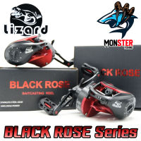 รอกหยดน้ำ LIZARD BLACK ROSE Series รอบ 8.1:1 19+1bb (มีทั้งหมุนซ้ายและหมุนขวา)