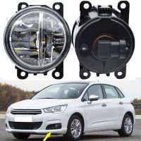 ไฟตัดหมอก Led 9ชิ้นสำหรับแต่งรถคุณภาพสูงสำหรับ Citroen C4 2 2010 2011 2012 2013 2014 2015 2016-2018 H11ไฟหน้าตัดหมอก12V