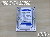 HDD SATA PC 500gb  WD / SEAGATE / TOSHIBA คละยี่ห้อ