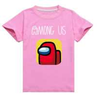 Among Us ชายฤดูร้อนเสื้อยืดเสื้อแขนสั้นสำหรับเด็กหญิง O-Neck สินค้าใหม่เด็กฤดูร้อนสบายๆเสื้อยืดสั้น T060เด็กเสื้อผ้าสบายๆแบบสบายๆกีฬา Tees