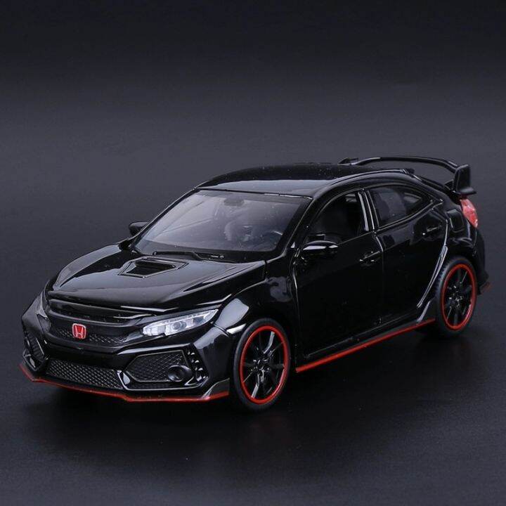 1-32-honda-civic-type-r-toy-car-metal-toy-diecasts-toy-vehicles-car-model-sound-light-pull-back-car-toys-for-children-gifts