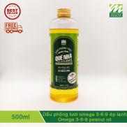 HCMDầu phộng tươi omega 369 ép lạnh - Omega 369 peanut oil - 500ml