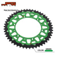 42T 48T 49T 50T 51T เฟืองห่วงโซ่ด้านหลังสำหรับ KAWASAKI KDX200 KDX250 KLX250 KLX300R KLX450R KLX650 KX125 KX250 KX250F KX450F KX500