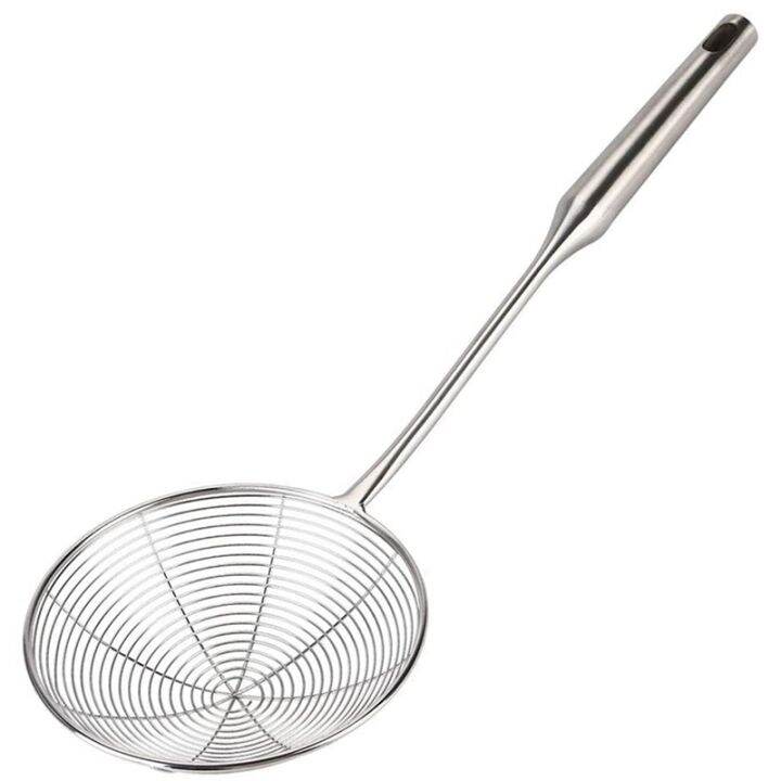 【Ready Stock&COD】Spider Strainer Skimmer Ladle Stainless Steel Metal