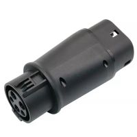 EVSE EV Adaptor 32A J1772 Type 1 to Type 2 Plug EV Adapter, Electric Cars Vehicle Charger Charging Connector